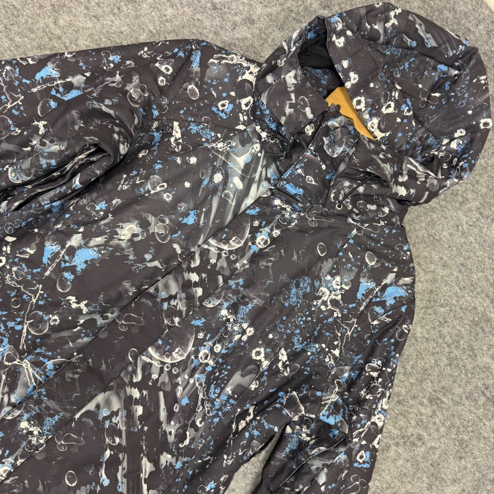 Oakley Men's Ski Snowboard‎ Jacket Loose Fit Bubble All Over Print Medium AOP